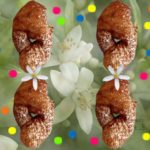 Bugnes lyonnaises moelleuses et sa fleur d'oranger
